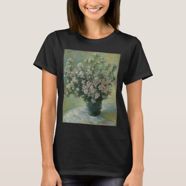 Vas i Flowers av Claude Monet T Shirt (Framsida)