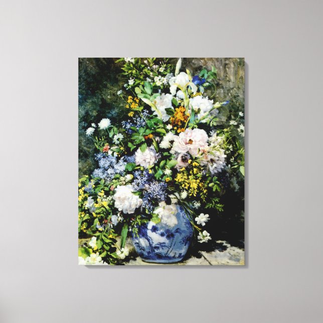 Vas i Flowers Canvastryck (Framsida)
