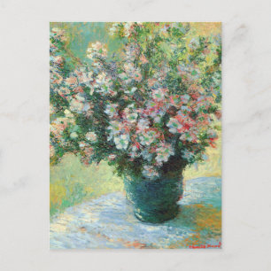 Vas i Flowers Fine Art av Claude Monet Vykort