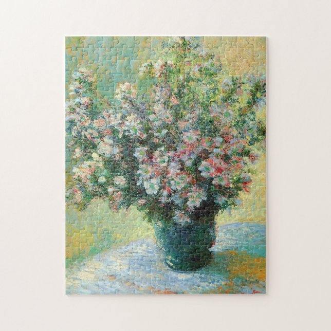 Vas i Flowers Fine Art Claude Monet Fine Art Pussel (Vertikal)