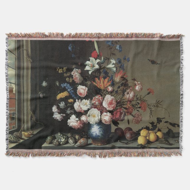 Vas i Flowers, genom Window, Balthasar van der Ast Mysfilt (Framsidan)