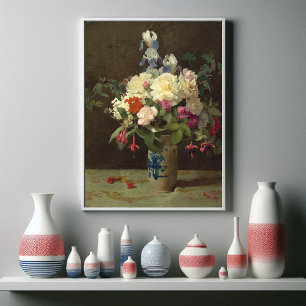 Vas i Flowers, George Cochran Lambdin Poster
