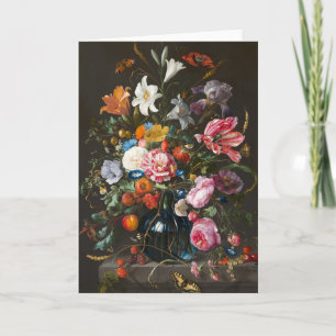 Vas i Flowers, Jan Davidsz de Heem Kort