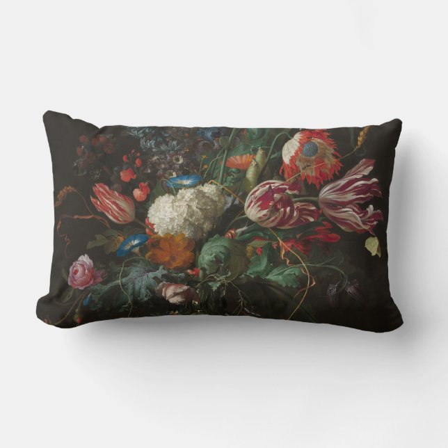 Vas i Flowers - Jan Davidsz de Heem Lumbarkudde (Framsida)
