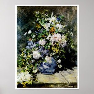 Vas i Flowers Poster