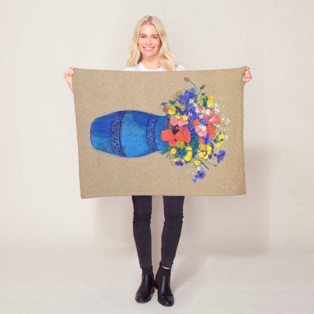 Vas i Flowers, Redon Fleecefilt (På plats)