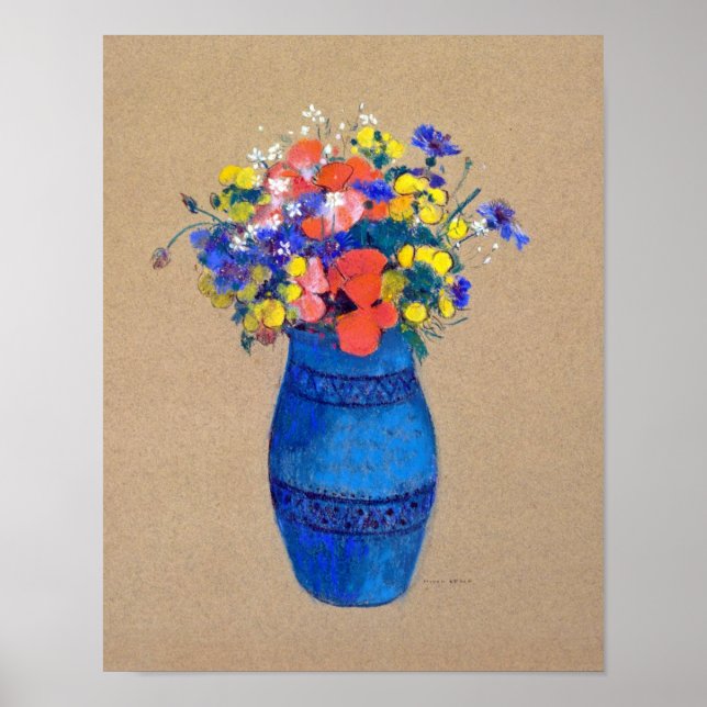 Vas i Flowers, Redon Poster (Framsidan)