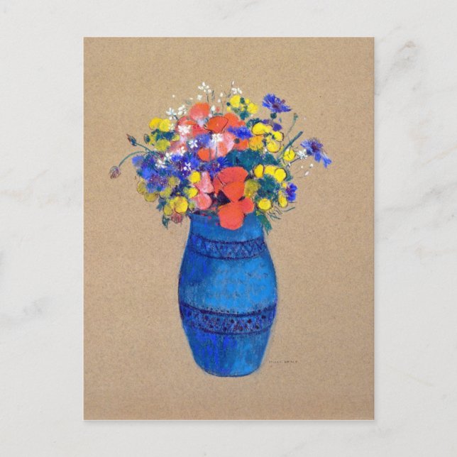 Vas i Flowers, Redon Vykort (Framsida)