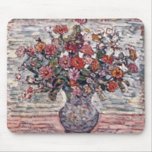 Vas i Flowers, Zinnias av Maurice Prendergast Musmatta