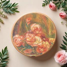 Vas i Ro av Auguste Renoir Art Runt Klistermärke