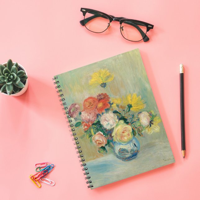Vas i Ro och Dahlias | Renoir Anteckningsbok (Skapare uppladdad)