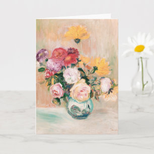 Vas i Ro och Dahlias, Renoir Kort