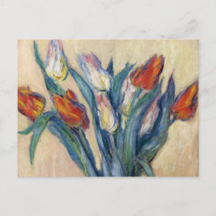 Vas i Tulips - Claude Monet Vykort