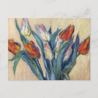Vas i Tulips - Claude Monet Vykort