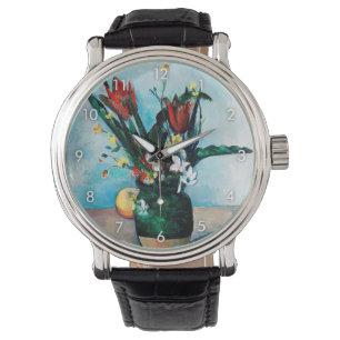 Vas i Tulips, Paul Cezanne Armbandsur