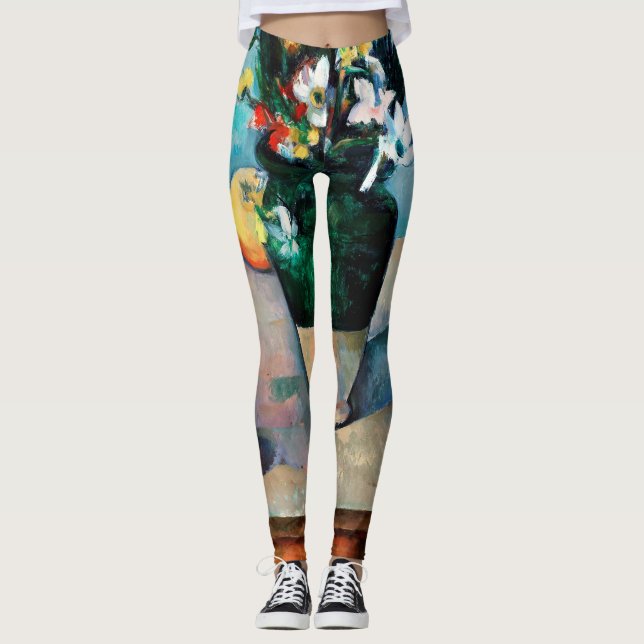 Vas i Tulips, Paul Cezanne Leggings (Framsida)