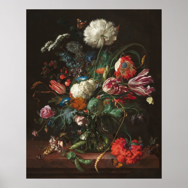 Vas - Jan de Heem Fine Art Poster (Framsidan)