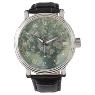 Vas med blommor av Claude Monet Armbandsur