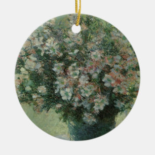 Vas med blommor av Claude Monet Julgransprydnad Keramik