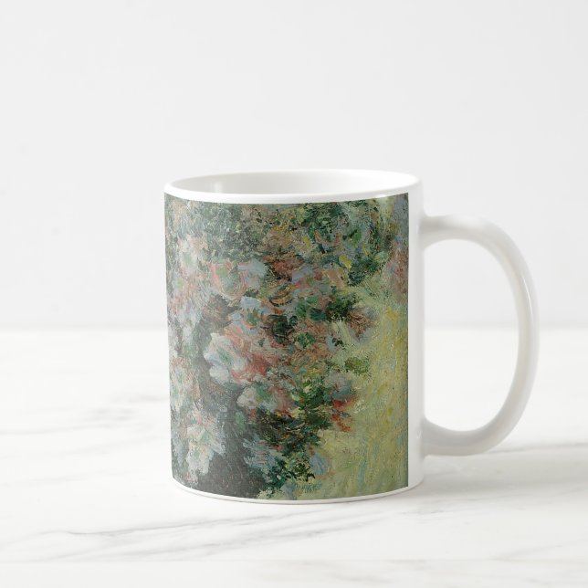 Vas med blommor av Claude Monet Kaffemugg (Höger)