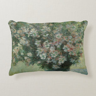 Vas med blommor av Claude Monet Prydnadskudde