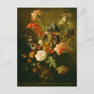 Vas med blommor av Jan van Huysum Vykort