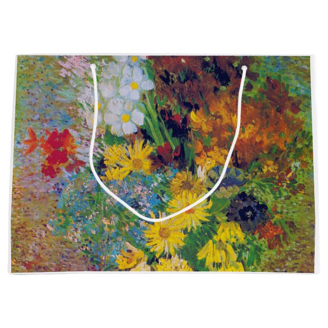 Vas med Daisy och Anemones, Van Gogh (Framsidan)