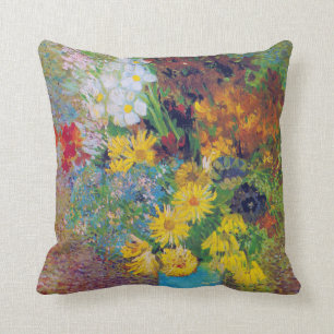 Vas med Daisy och Anemones, Van Gogh Kudde