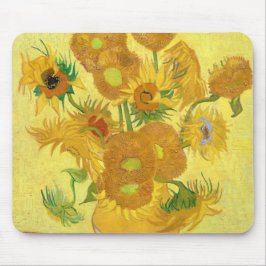 Vas med femton solblommor av Vincent Van Gogh Musmatta