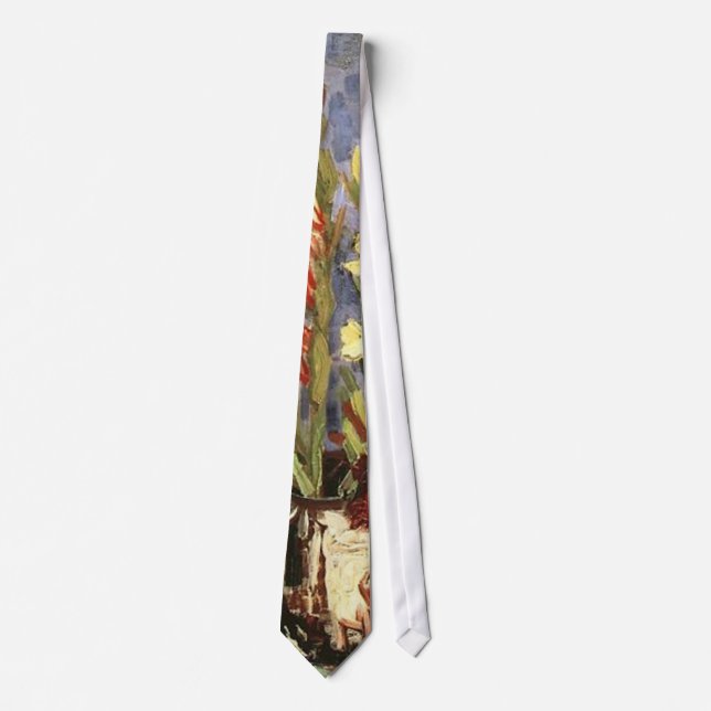 Vas med gladiolus Vincent van Gogh Slips (Framsida)