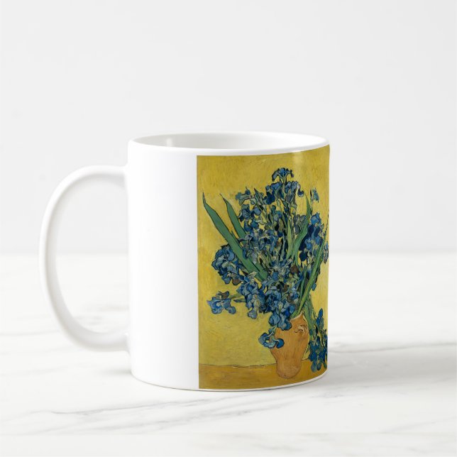 Vas med iriser av Van Gogh Kaffemugg (Vänster)