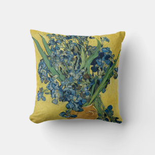 Vas med iriser av Van Gogh Kudde