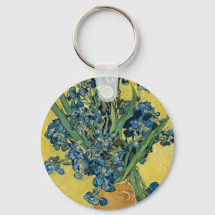 Vas med iriser av Van Gogh Nyckelring