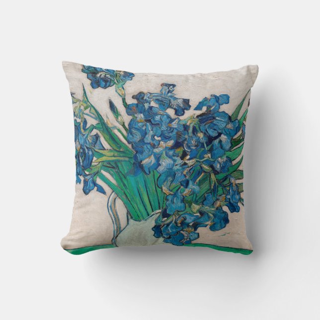 Vas med iriser, Van Gogh Kudde (Framsida)