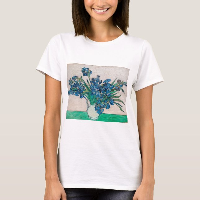 Vas med iriser, Van Gogh T Shirt (Framsida)