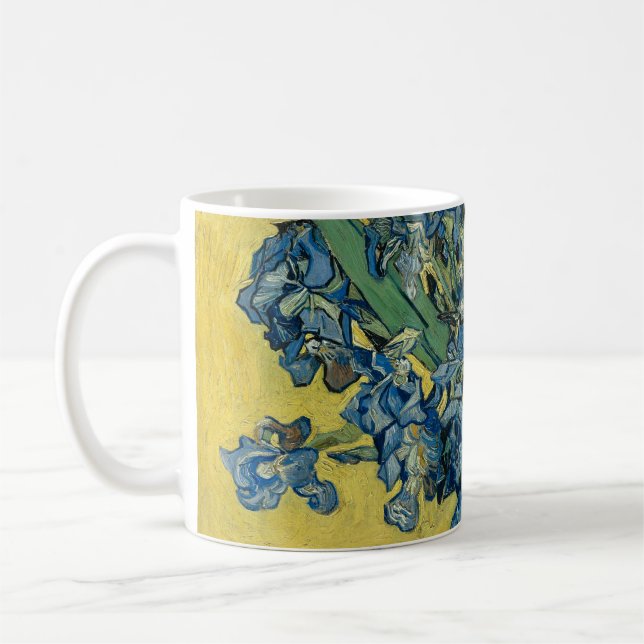 Vas med järnväsen av Van Gogh - Fortfarande livet Kaffemugg (Vänster)