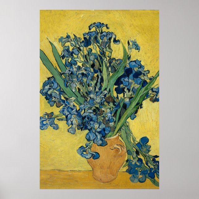 Vas med järnväsen av Van Gogh - Fortfarande livet Poster (Framsidan)