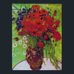 Vas med kornblommor och Poppies, Van Gogh Poster<br><div class="desc">Vincent Willem van Gogh (30 mars 1853-29 juli 1890) var en nederländsk postimponerande målare som tillhör den mest berömd och inflytelserika figurer i den Westerna konsten. På drygt ett decennium skapat han omkring 2 100 konstverk, varav omkring 860 oljemålningar, varav de flesta är från de senaste två åren Hans liv....</div>