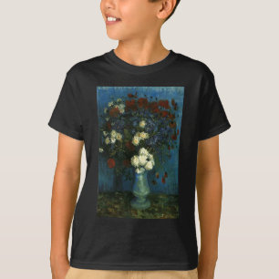 Vas med Kornblommor och Vallmo, van Gogh Tröja