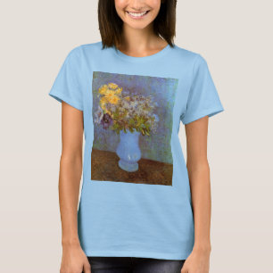 Vas med Lilacs och Daisy av Vincent van Gogh T-shirt