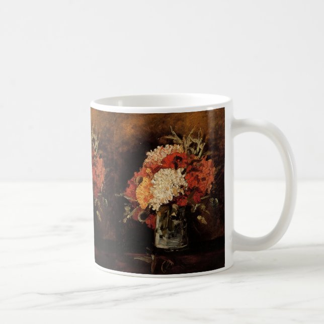 Vas med nejlikor av Vincent van Gogh Kaffemugg (Höger)