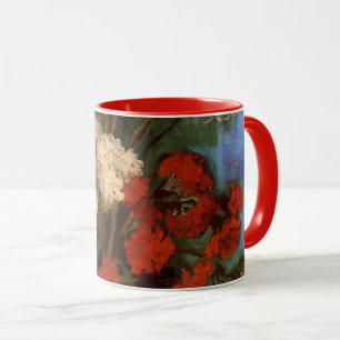 Vas med nejlikor av Vincent van Gogh Mugg
