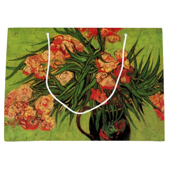 Vas med oleander och böcker av Vincent van Gogh (Framsidan)