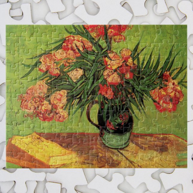 Vas med Oleanders och Bokar av Vincent van Gogh Pussel (Skapare uppladdad)