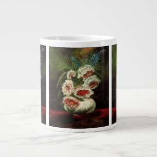 Vas med peonior av Vincent van Gogh Jumbo Mugg