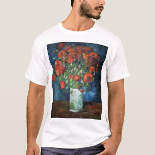 Vas med Poppies 1886 av Vincent van Gogh T Shirt
