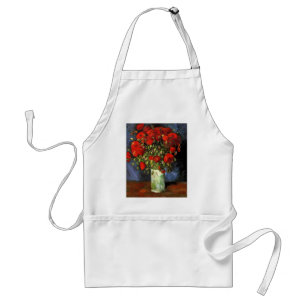 Vas med Red Poppies av Vincent van Gogh Förkläde