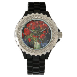Vas med Red Poppies, Vincent van Gogh Armbandsur