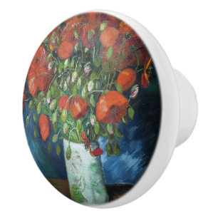 Vas med Red Poppies Vincent van Gogh Knopp