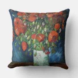 Vas med Red Poppies Vincent van Gogh Kudde
